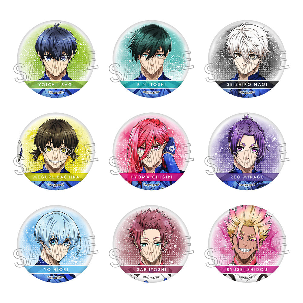 ブルーロック_ウェットカラーシリーズVol.4 缶バッジ【コンプリートBOX／9個入り】