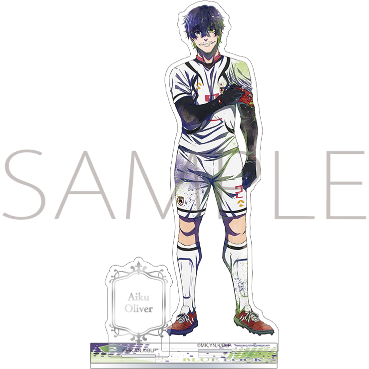 ブルーロック2期_箔押しアクリルスタンド／オリヴァ・愛空