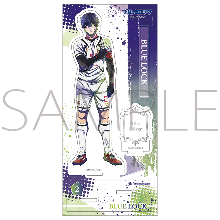 ブルーロック2期_箔押しアクリルスタンド／オリヴァ・愛空