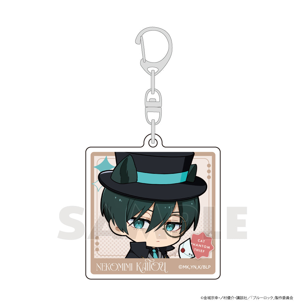 ブルーロック_アクリルキーホルダー(糸師 凛/ねこみみ怪盗)