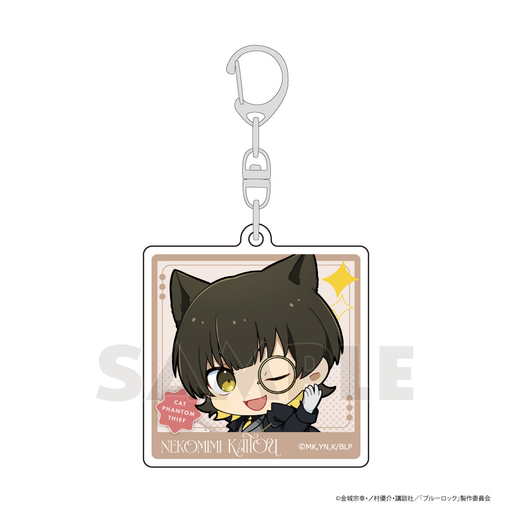 ブルーロック_アクリルキーホルダー(蜂楽 廻/ねこみみ怪盗)