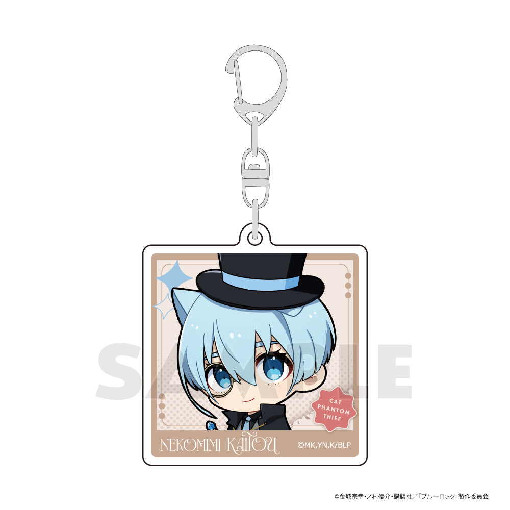 ブルーロック_アクリルキーホルダー(氷織 羊/ねこみみ怪盗)