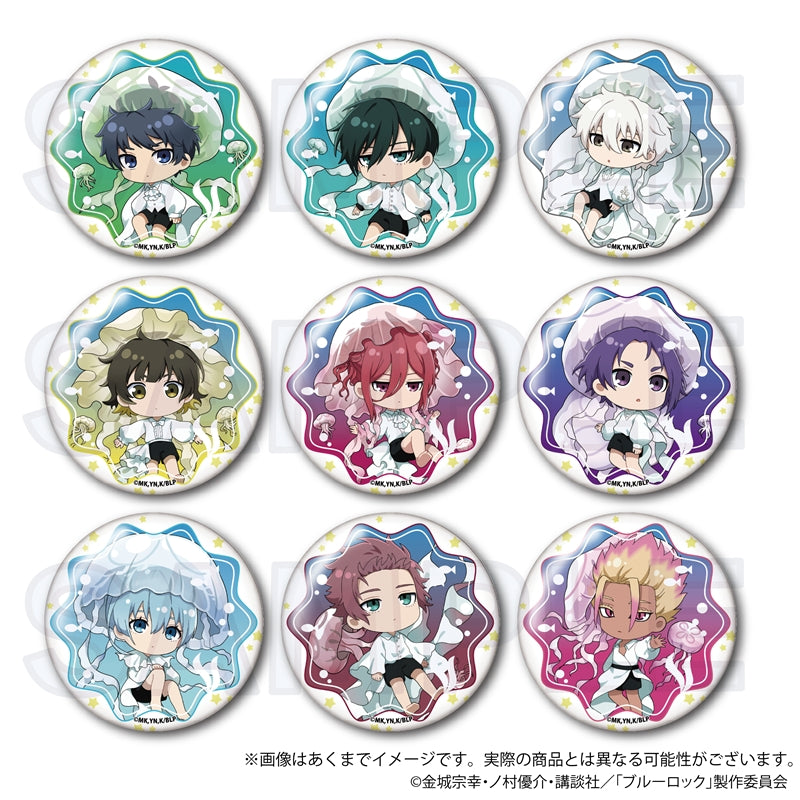 ブルーロック_トレーディング缶バッジ くらげver.【BOX／9個入り】
