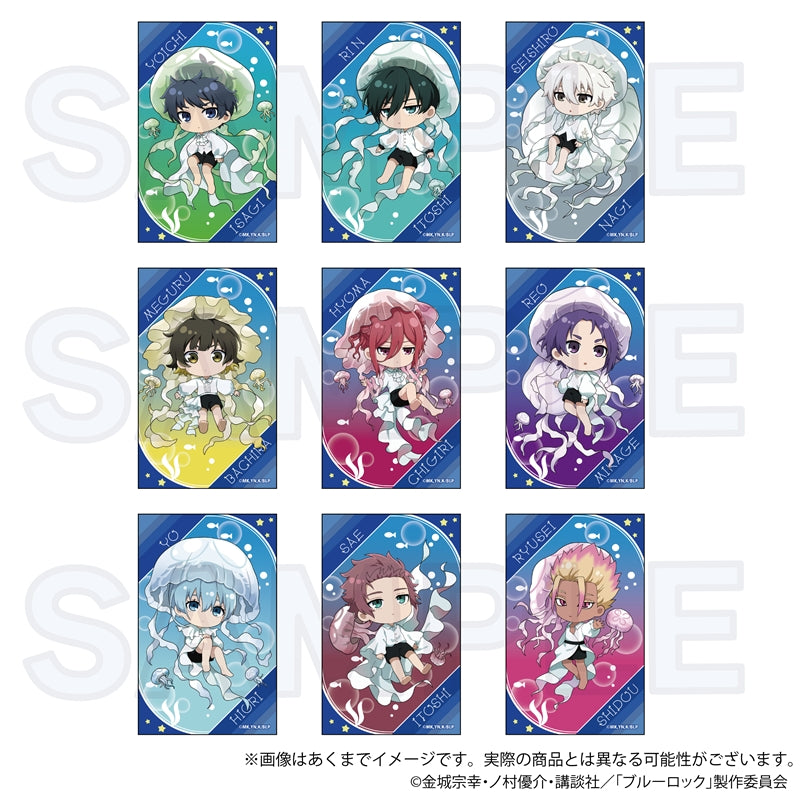 ブルーロック_トレーディングクリアカード くらげver.【BOX／5個入り】