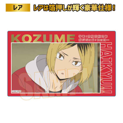 ハイキュー!!_トレーディングクリアカード　【BOX／10パック入り】