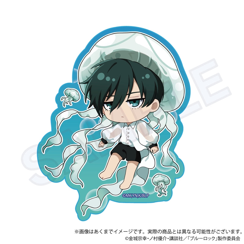 ブルーロック_ダイカットステッカー くらげver. 糸師 凛
