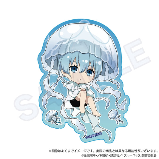 ブルーロック_ダイカットステッカー くらげver. 氷織 羊
