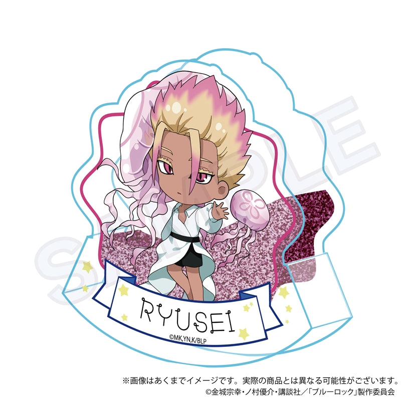 ブルーロック_ゆらゆらアクリルブロック くらげver. 士道 龍聖