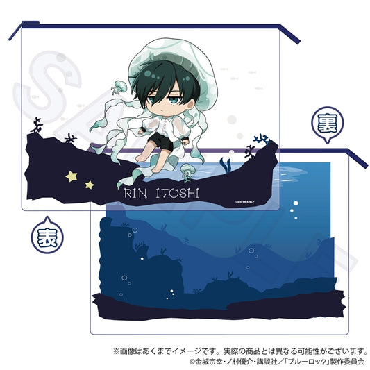 ブルーロック_クリアポーチ くらげver. 糸師 凛