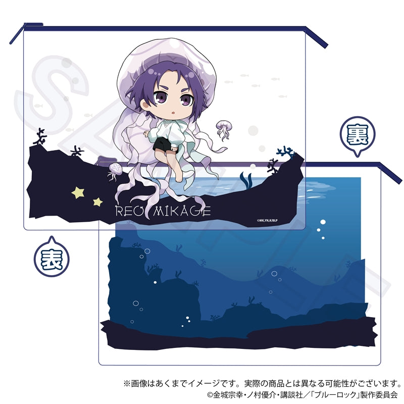 ブルーロック_クリアポーチ くらげver. 御影 玲王