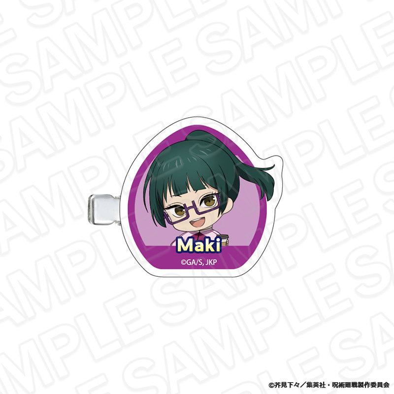 呪術廻戦_ヘアクリップ 禪院真希 夜の遊園地 ミニキャラ ver.