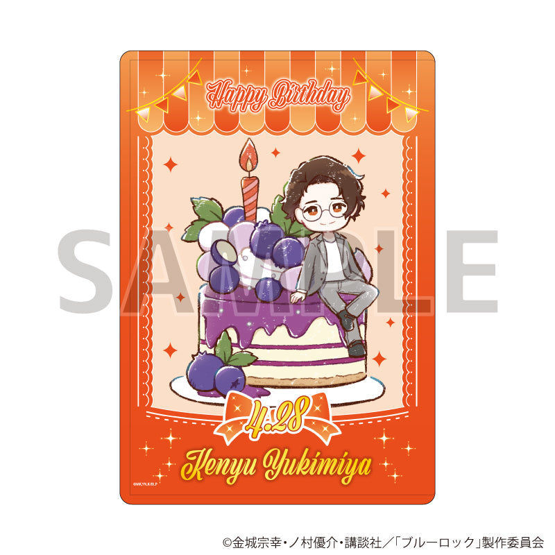 ブルーロック_キャラクリアケース14/誕生日ver. 雪宮 剣優(グラフアートイラスト)