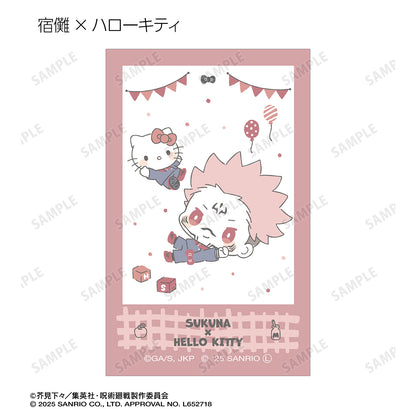 呪術廻戦×サンリオキャラクターズ_トレーディング インスタントカメラ風イラストカード(単位/コンプリートBOX)【BOX/10パック入り】