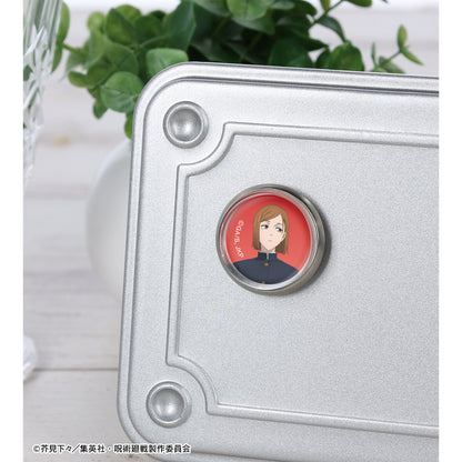 呪術廻戦_釘崎 野薔薇 ガラスマグネットピンバッジ
