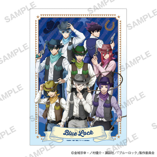 ブルーロック_クリアポスター カウボーイ Ver. 集合