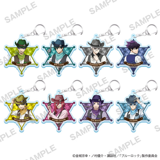 ブルーロック_トレーディングアクリルキーホルダー カウボーイ Ver.　【コンプリートBOX／8個入り】
