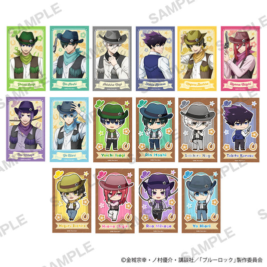 ブルーロック_トレーディングミニブロマイド カウボーイ Ver.　【コンプリートBOX／8パック入り】