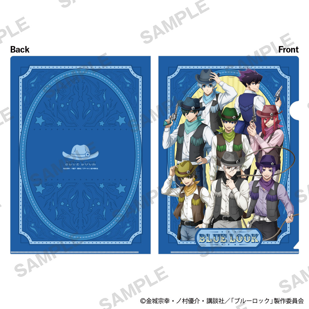ブルーロック_クリアファイル カウボーイ Ver. 集合