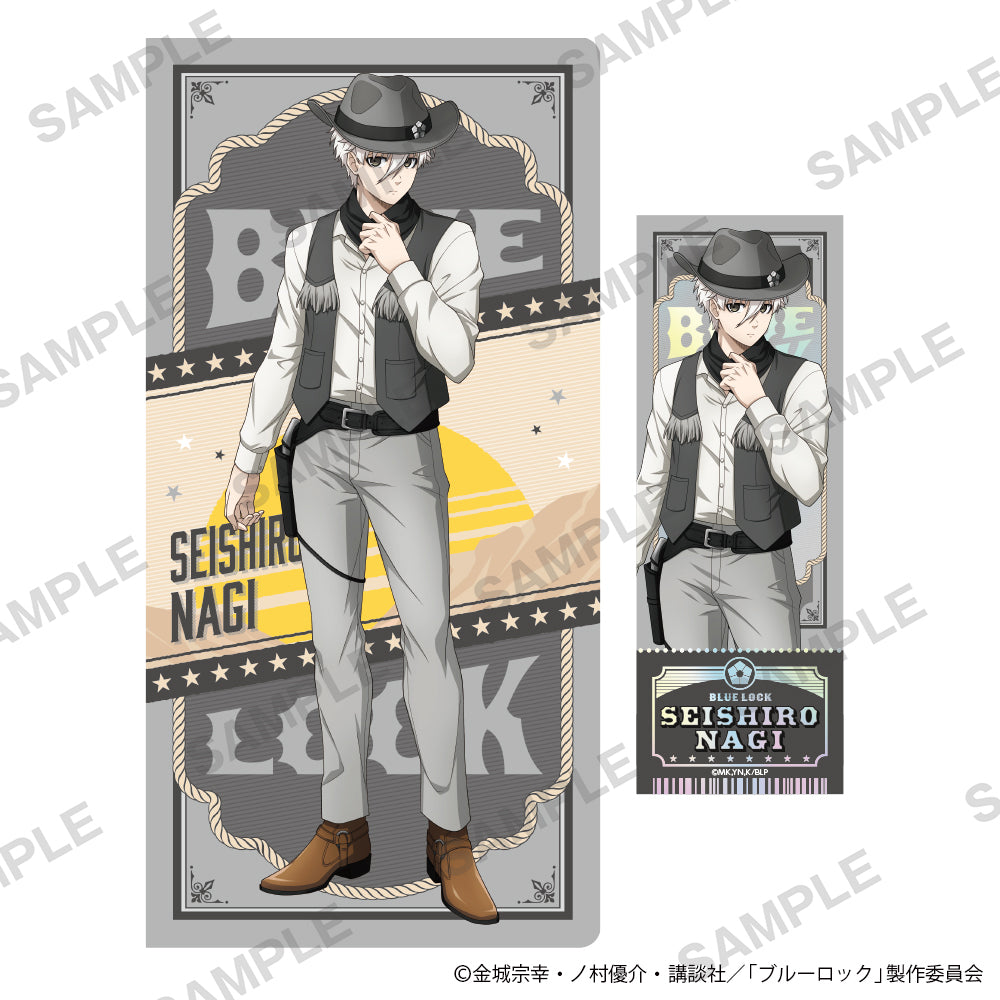 ブルーロック_チケットファイル&チケット風ホログラムカードセット カウボーイ Ver. 凪 誠士郎