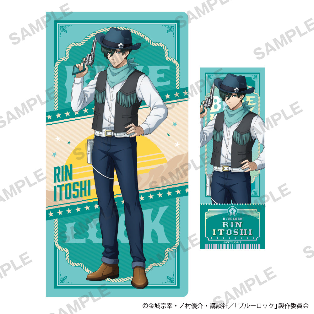 ブルーロック_チケットファイル&チケット風ホログラムカードセット カウボーイ Ver. 糸師 凛