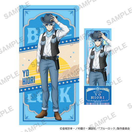ブルーロック_チケットファイル&チケット風ホログラムカードセット カウボーイ Ver. 氷織 羊