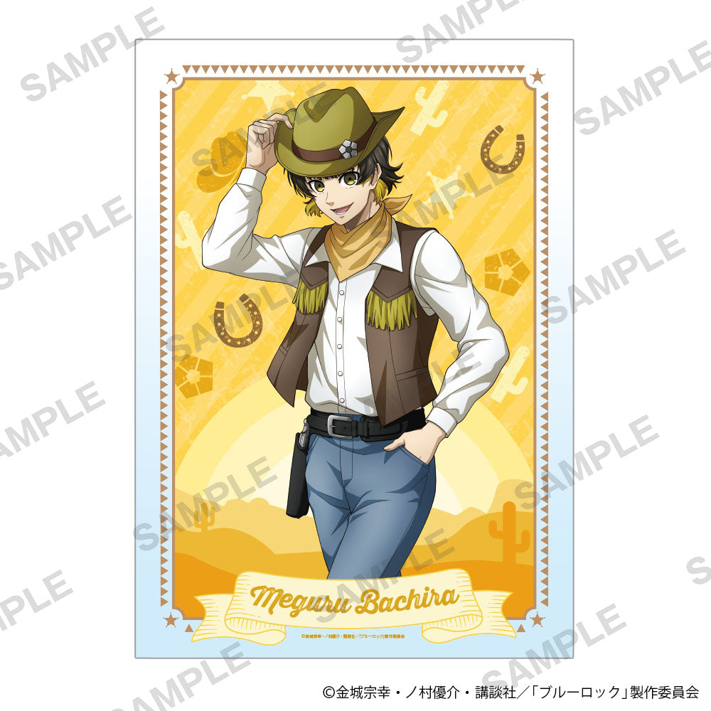 ブルーロック_クリアポスター カウボーイ Ver. 蜂楽 廻