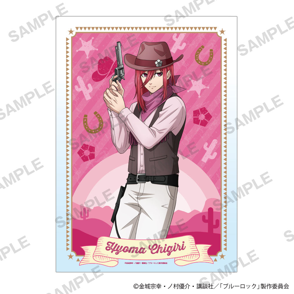 ブルーロック_クリアポスター カウボーイ Ver. 千切 豹馬