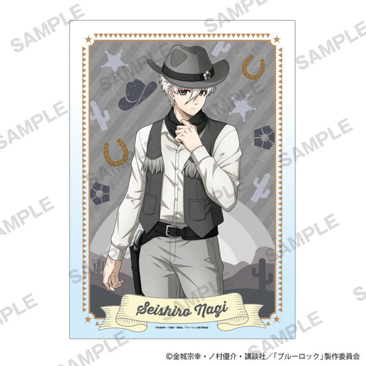 ブルーロック_クリアポスター カウボーイ Ver. 凪 誠士郎