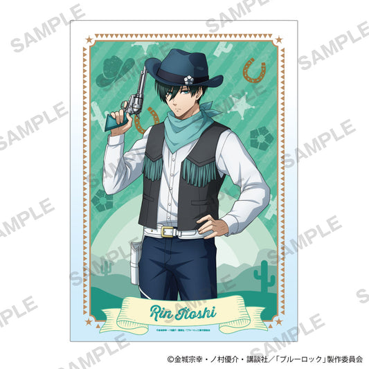 ブルーロック_クリアポスター カウボーイ Ver. 糸師 凛