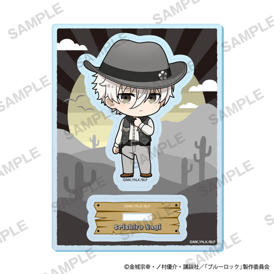 ブルーロック_ミニキャラアクリルスタンド カウボーイ Ver. 凪 誠士郎