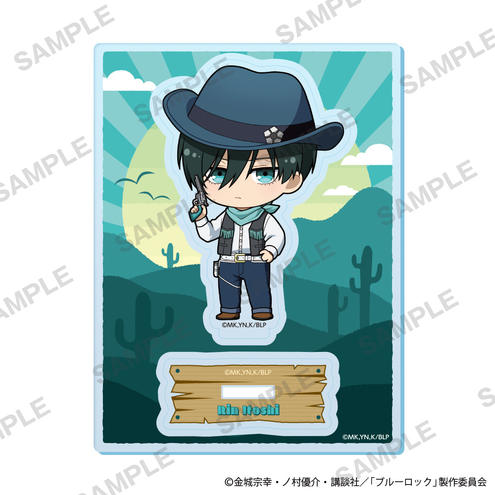 ブルーロック_ミニキャラアクリルスタンド カウボーイ Ver. 糸師 凛