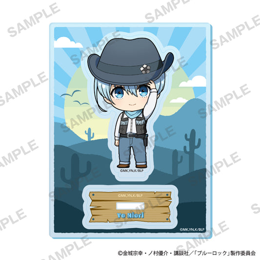 ブルーロック_ミニキャラアクリルスタンド カウボーイ Ver. 氷織 羊