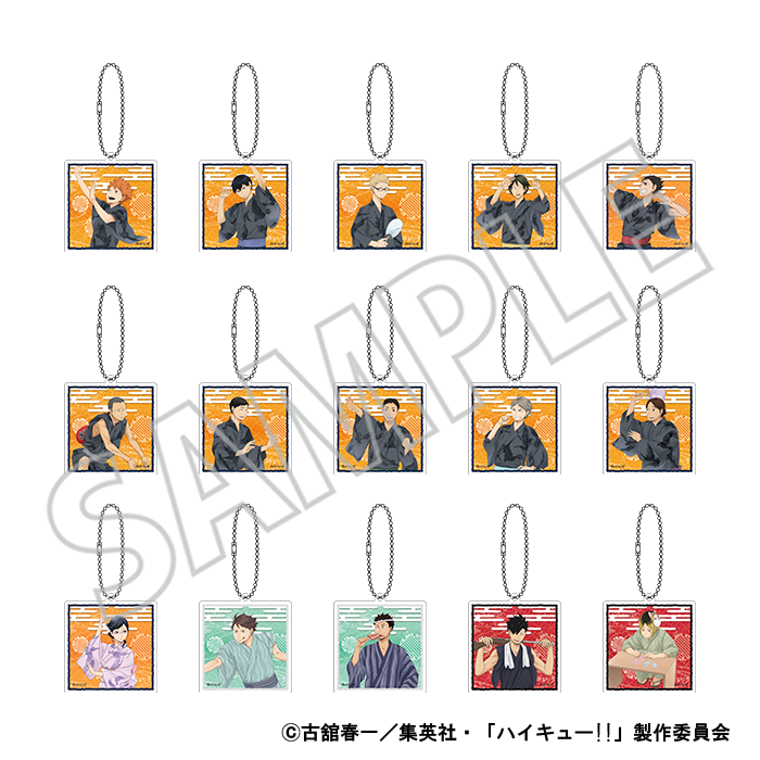 ハイキュー!!_アクリルキーホルダーコレクション　【BOX／15パック入り】