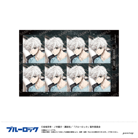 ブルーロック_証明写真風シールナイトサッカー(C 凪 誠士郎)