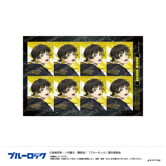 ブルーロック_証明写真風シールナイトサッカー(E 蜂楽 廻)