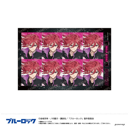 ブルーロック_証明写真風シールナイトサッカー(F 千切 豹馬)