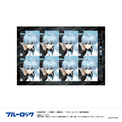 ブルーロック_証明写真風シールナイトサッカー(H 氷織 羊)