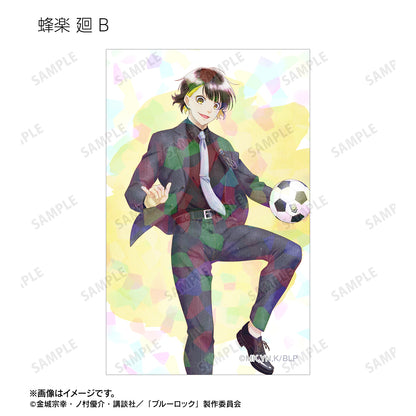 ブルーロック_描き下ろし スーツモデルver. Ani-Art aqua label トレーディングホログラムイラストカード(単位/コンプリートBOX/18パック入り)