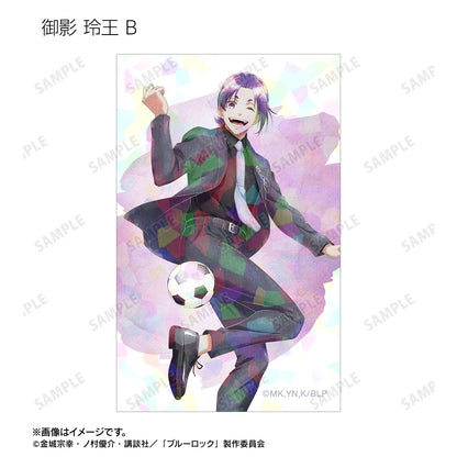 ブルーロック_描き下ろし スーツモデルver. Ani-Art aqua label トレーディングホログラムイラストカード(単位/コンプリートBOX/18パック入り)