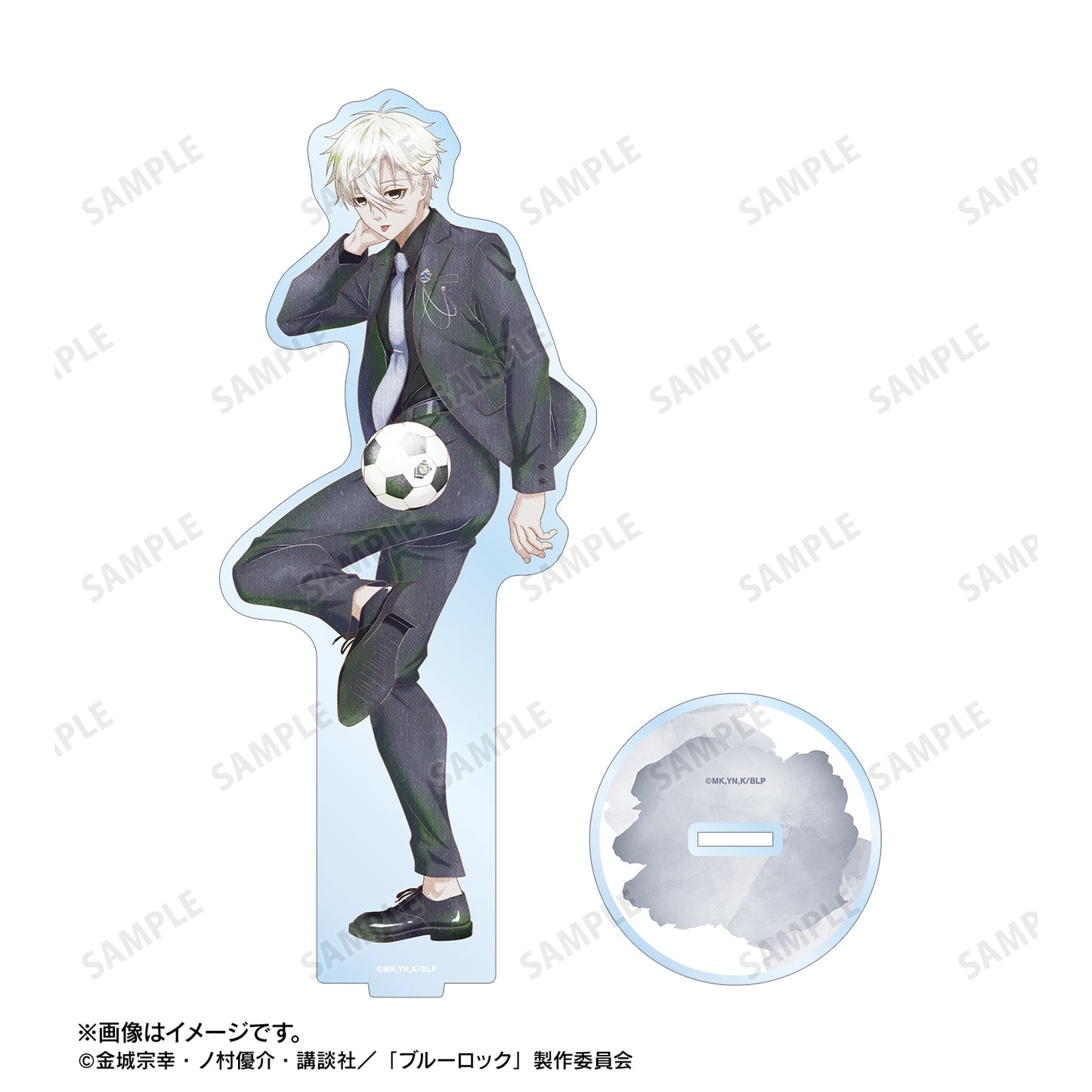 ブルーロック_描き下ろし 凪 誠士郎 スーツモデルver. Ani-Art aqua label BIGアクリルスタンド
