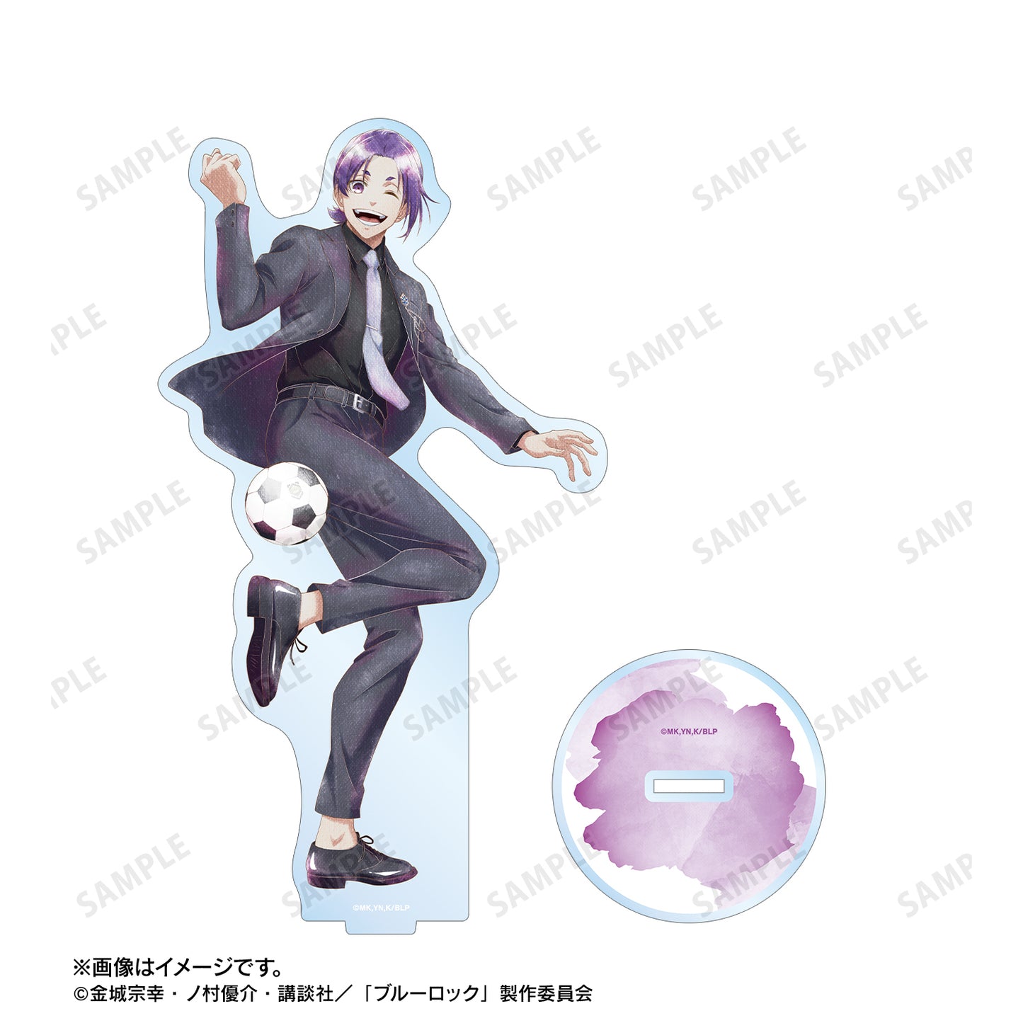 ブルーロック_描き下ろし 御影 玲王 スーツモデルver. Ani-Art aqua label BIGアクリルスタンド