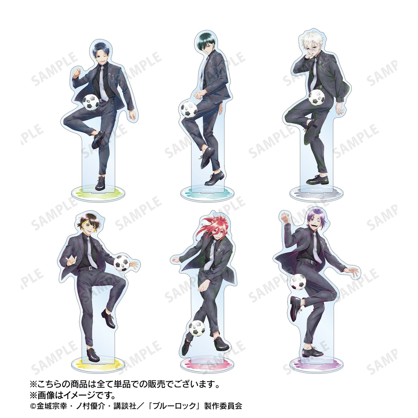 ブルーロック_描き下ろし 御影 玲王 スーツモデルver. Ani-Art aqua label BIGアクリルスタンド