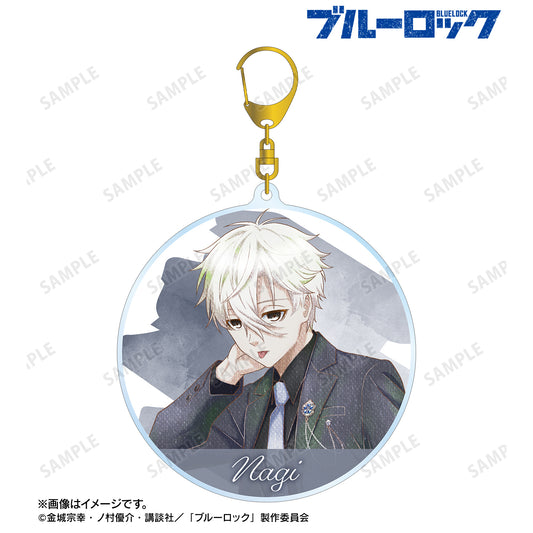 ブルーロック_描き下ろし 凪 誠士郎 スーツモデルver. Ani-Art aqua label BIGアクリルキーホルダー