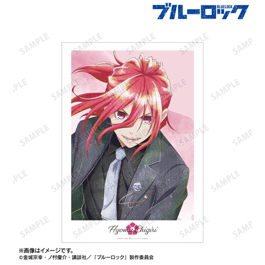 ブルーロック_描き下ろし 千切 豹馬 スーツモデルver. Ani-Art aqua label A3マット加工ポスター