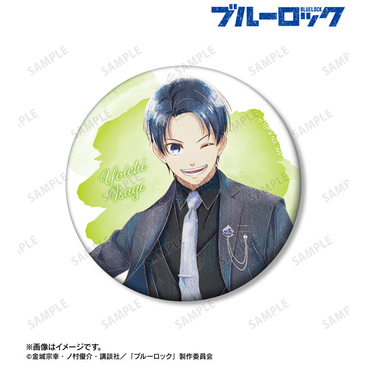 ブルーロック_描き下ろし 潔 世一 スーツモデルver. Ani-Art aqua label 75mm缶バッジ