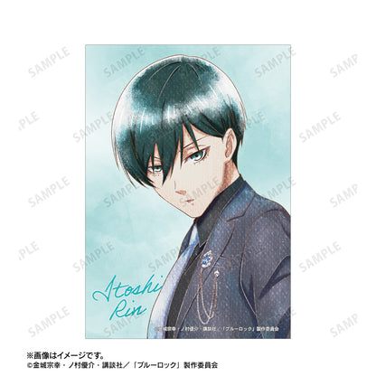 ブルーロック_描き下ろし 糸師 凛 スーツモデルver. Ani-Art aqua label ブロマイド2枚セット