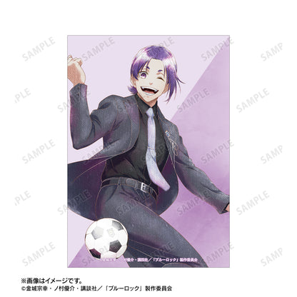 ブルーロック_描き下ろし 御影 玲王 スーツモデルver. Ani-Art aqua label ブロマイド2枚セット
