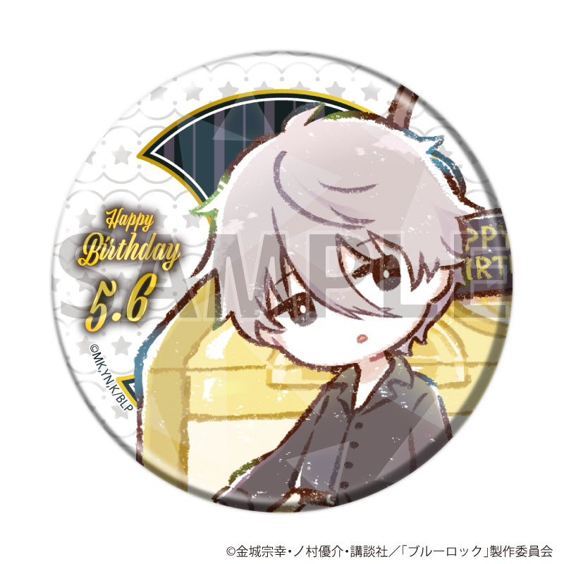 ブルーロック_(57mm)_ホログラム缶バッジ07/誕生日ver. 凪 誠士郎(グラフアートイラスト)