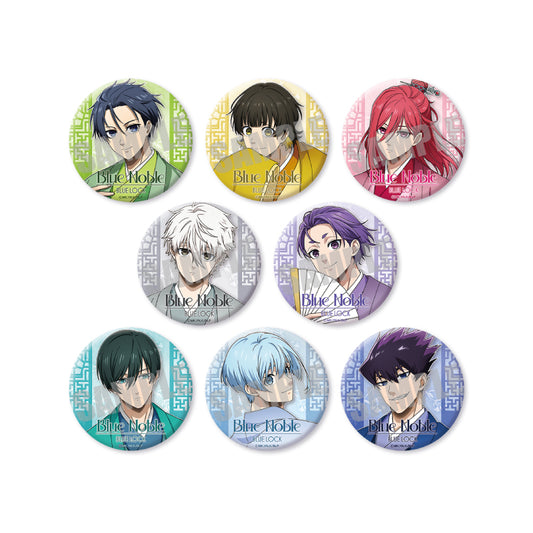 ブルーロック_トレーディングマット缶バッジ Blue noble ver.　【BOX／8個入り】