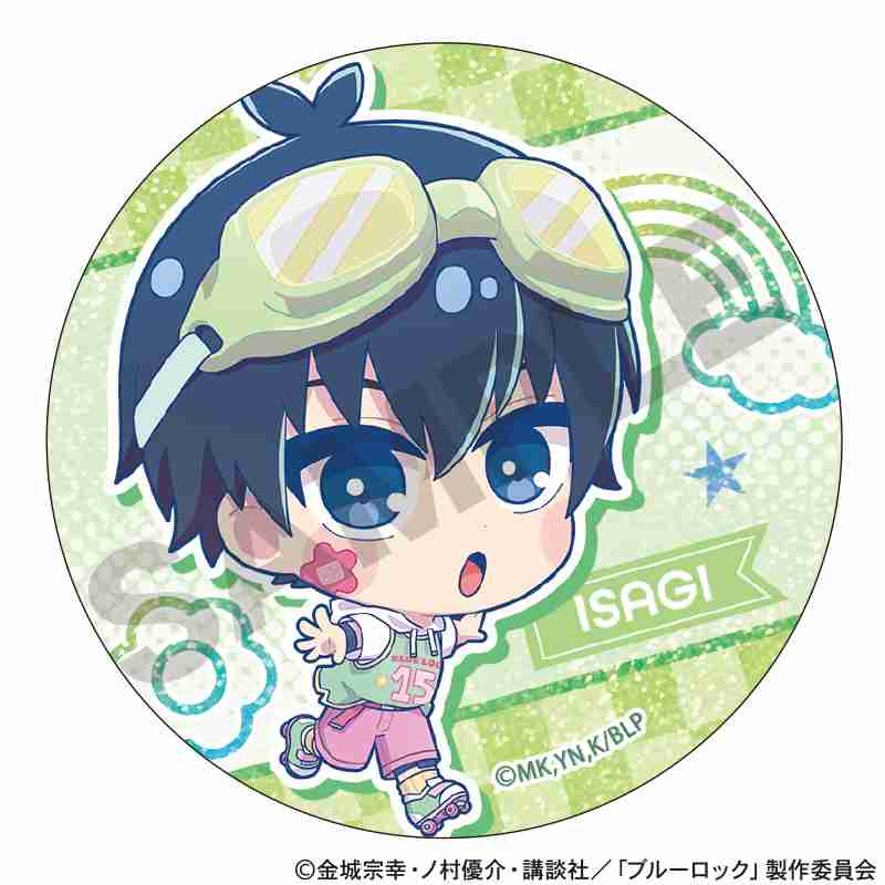 ブルーロック_トレーディンググリッター缶バッジ　ゆめかわスポーティ　【コンプリートBOX／12個入り】